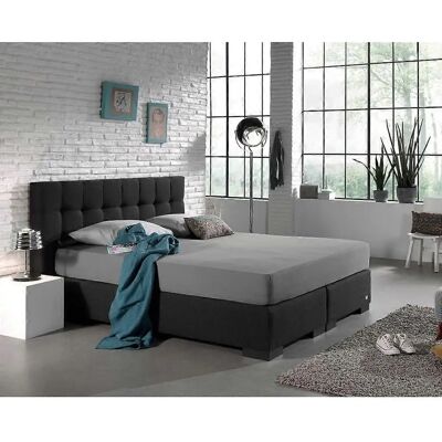 Dreamhouse Grijze Jersey Fitted Sheet - Matraslaken - Beddengoed Dreamhouse Grijze Jersey Fitted Sheet - Matraslaken - Beddengoed