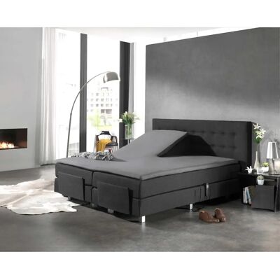 Royal Textile Szary bawełniany prześcieradło na materac - 160x210 cm Royal Textile Szary bawełniany prześcieradło na materac - 160x210 cm