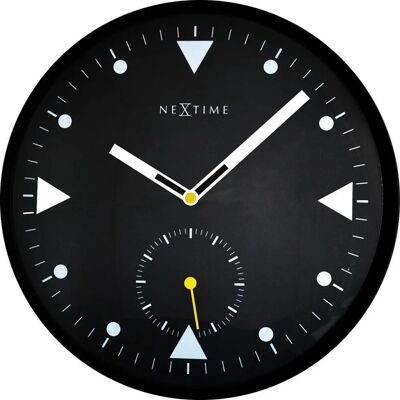 Nástěnné hodiny NeXtime Serious - 32cm - Černé Nástěnné hodiny NeXtime Serious - 32cm - Černé