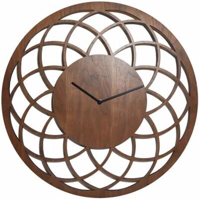 NeXtime Suuri Unisieppari - Pyöreä Puinen Seinäkello - 60cm - Ruskea - Seinä/Pöytäkello NeXtime Suuri Unisieppari - Pyöreä Puinen Seinäkello - 60cm - Ruskea - Seinä/Pöytäkello