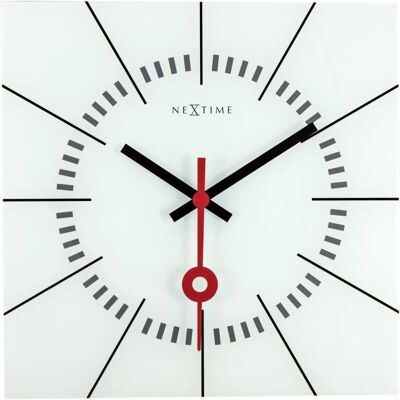 NeXtime 8636WI Nástěnkové/Hodinové Hodiny Quartz Bílá - Hodiny NeXtime 8636WI Nástěnkové/Hodinové Hodiny Quartz Bílá - Hodiny