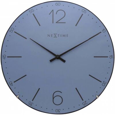 Nástěnné hodiny NeXtime 3159BL - Quartz, 35cm, Modrá Nástěnné hodiny NeXtime 3159BL - Quartz, 35cm, Modrá