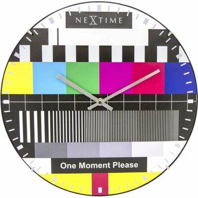 NeXtime 3162 Mehrfarben Wanduhr - Quarz, 35cm NeXtime 3162 Mehrfarben Wanduhr - Quarz, 35cm