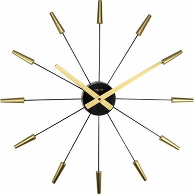 NeXtime 2610GO Gold Wanduhr - Quarz, Leise, 58cm NeXtime 2610GO Gold Wanduhr - Quarz, Leise, 58cm