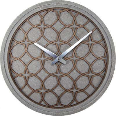 NeXtime 3212BR Wandklok - Minimalistisch Beton Design NeXtime 3212BR Wandklok - Minimalistisch Beton Design