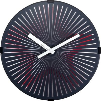 Reloj de Pared Silencioso Negro Nextime 3223 - Reloj de Pared Reloj de Pared Silencioso Negro Nextime 3223 - Reloj de Pared
