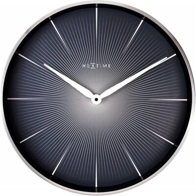 Nextime 3511ZW Seinäkello - Musta - 40cm Nextime 3511ZW Seinäkello - Musta - 40cm