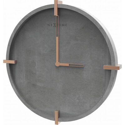 NeXtime Mohawk Wanduhr - Grau - Wand/Tischuhr NeXtime Mohawk Wanduhr - Grau - Wand/Tischuhr