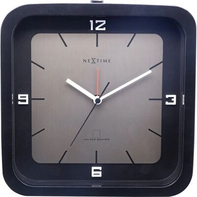 Ξύπνημα Τετράγωνης Ξύλινης Οθόνης Nextime 5221ZW - Ρολόι Επιτραπέζιο Ξύπνημα Τετράγωνης Ξύλινης Οθόνης Nextime 5221ZW - Ρολόι Επιτραπέζιο