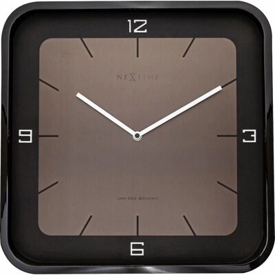 Nextime 3518ZW Wall Clock - Silent, Wooden, 40x40cm Nextime 3518ZW Wall Clock - Silent, Wooden, 40x40cm