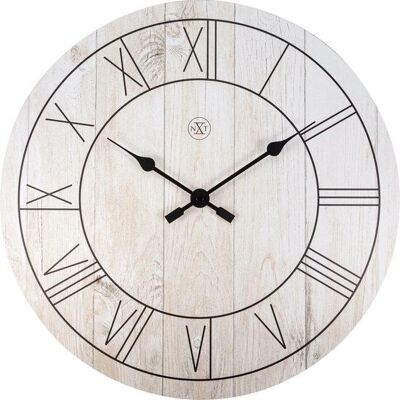 Nextime Paul 7345wi 40cm Wanduhr - Quarzglas Nextime Paul 7345wi 40cm Wanduhr - Quarzglas