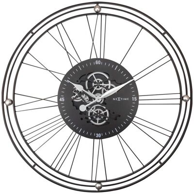 NeXtime Römischer Zahnrad XXL Quarzuhr - Wanduhr NeXtime Römischer Zahnrad XXL Quarzuhr - Wanduhr