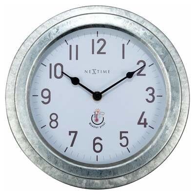 NeXtime Poppy Uhr - Rund Silber - Uhr NeXtime Poppy Uhr - Rund Silber - Uhr