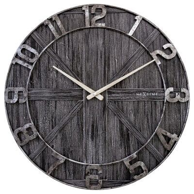 Nextime York Stille Wandklok - Klok Nextime York Stille Wandklok - Klok