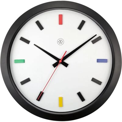 Reloj de Pared NeXtime Mix - 36cm - Blanco y Negro - Decoración Moderna Reloj de Pared NeXtime Mix - 36cm - Blanco y Negro - Decoración Moderna