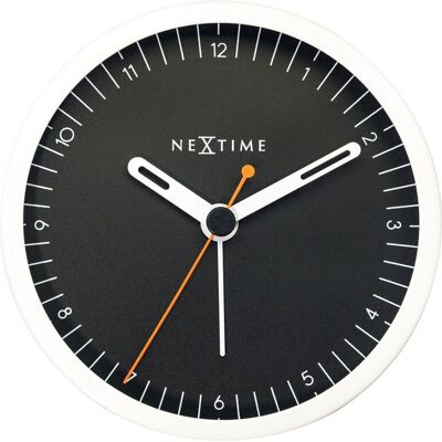 NeXtime Kleine Schwarze/Weiße Wecker - Wecker NeXtime Kleine Schwarze/Weiße Wecker - Wecker
