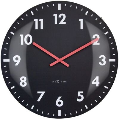 NeXtime Duomo 50 Sorte Ur - Væg- & Bordur NeXtime Duomo 50 Sorte Ur - Væg- & Bordur