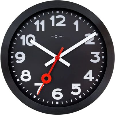 NeXtime 3544ARZW Vægur - Sort - Væg/Tabelur NeXtime 3544ARZW Vægur - Sort - Væg/Tabelur