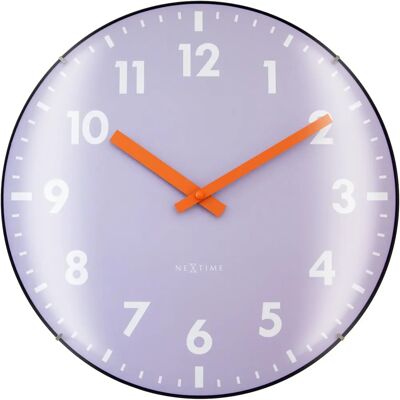 NeXtime Lavendel Rund Wanduhr Tisch Quarz - Uhr NeXtime Lavendel Rund Wanduhr Tisch Quarz - Uhr