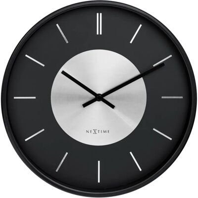 NeXtime 3535ZW Vægur - Retro 60'erne Stil - Stilfuld & Stille NeXtime 3535ZW Vægur - Retro 60'erne Stil - Stilfuld & Stille