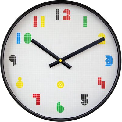 NeXtime Nxt Bit 35 cm Flerfarvet - Ur NeXtime Nxt Bit 35 cm Flerfarvet - Ur