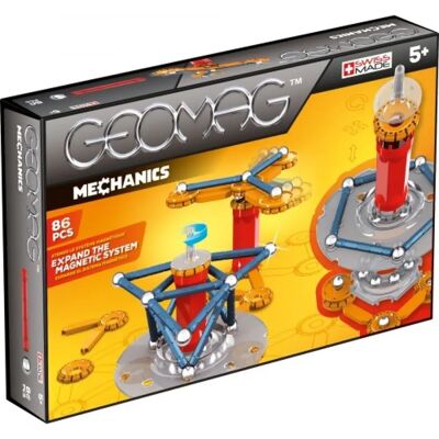 Geomag 721 Mechanics Building Set - 86 Pieces for Ages 3-8 Geomag 721 Mechanics Building Set - 86 Pieces for Ages 3-8