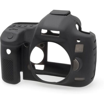 Housse de protection en silicone Easycover pour Canon 5D Series - Noir - Publicité Housse de protection en silicone Easycover pour Canon 5D Series - Noir - Publicité