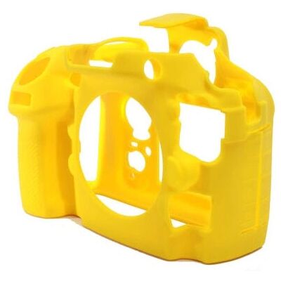 Easycover Nikon D800 Gelbe Silikonschutzgehäuse - Kamera Easycover Nikon D800 Gelbe Silikonschutzgehäuse - Kamera