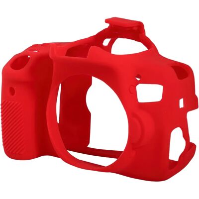 Funda de silicona Easycover para Canon 750D - Rojo Funda de silicona Easycover para Canon 750D - Rojo