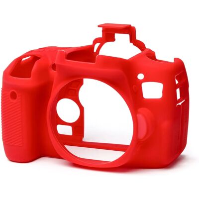 Funda de silicona Easycover para Canon EOS 760D Roja Funda de silicona Easycover para Canon EOS 760D Roja