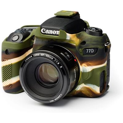 Funda de cámara Camuflaje Easycover Canon 77D - Protección y Personalización Funda de cámara Camuflaje Easycover Canon 77D - Protección y Personalización