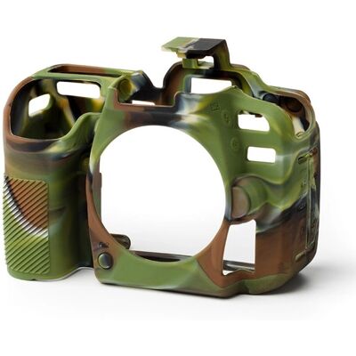 Coque en silicone camouflage pour Nikon D7500 - Publicité Coque en silicone camouflage pour Nikon D7500 - Publicité