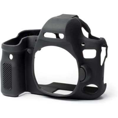 EasyCover Housse en silicone noir pour Canon 6D Mark II - Protection étanche EasyCover Housse en silicone noir pour Canon 6D Mark II - Protection étanche