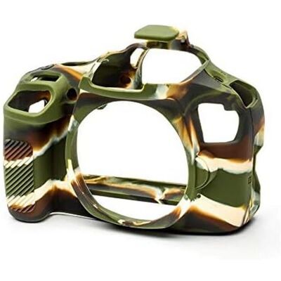 Étui en silicone EasyCover pour Canon 4000D Camouflage - Publicité Étui en silicone EasyCover pour Canon 4000D Camouflage - Publicité