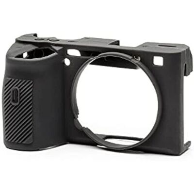 Funda de silicona EasyCover para Sony A6600 - Negro Funda de silicona EasyCover para Sony A6600 - Negro
