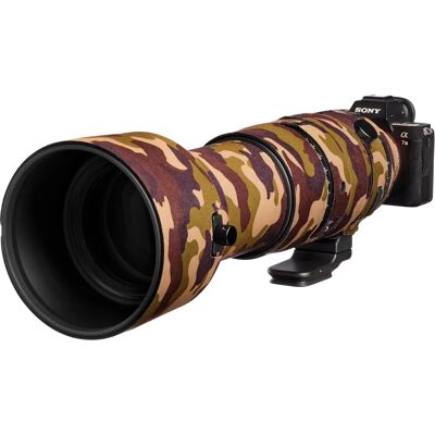 EasyCover Objektivschutz für Sigma 60-600mm F4.5-6.3 DG DN OS - Braun Camouflage EasyCover Objektivschutz für Sigma 60-600mm F4.5-6.3 DG DN OS - Braun Camouflage