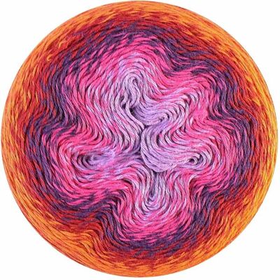 Scheepjes Whirl Garn Print 764 Red Velvet Sunrise - Fil - Publicité Scheepjes Whirl Garn Print 764 Red Velvet Sunrise - Fil - Publicité