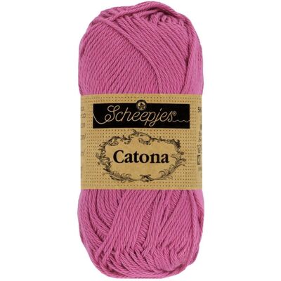 Filo di cotone Scheepjes Catona - 50g Rosa giardino Filo di cotone Scheepjes Catona - 50g Rosa giardino