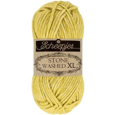 Scheepjes - Stone Washed XL Garn Mix 852 Lemon Quartz - Yarn Scheepjes - Stone Washed XL Garn Mix 852 Lemon Quartz - Yarn