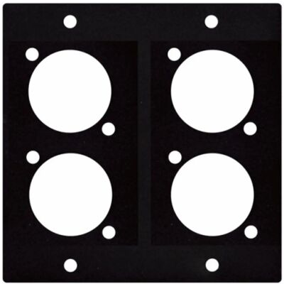 Showgear Showgear D-Größe Rack Panel 2 Segmente - Rack Panel Showgear Showgear D-Größe Rack Panel 2 Segmente - Rack Panel