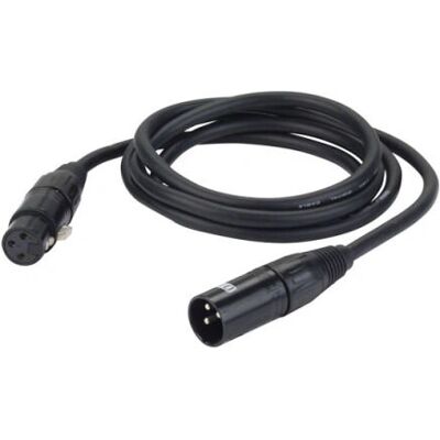 Câble XLR DMX/AES-EBU 10m DAP Audio - Noir - Publicité Câble XLR DMX/AES-EBU 10m DAP Audio - Noir - Publicité
