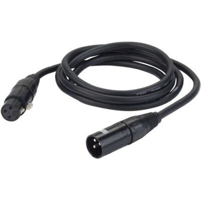 Câble audio XLR 15m DAP Audio - Noir - Publicité Câble audio XLR 15m DAP Audio - Noir - Publicité
