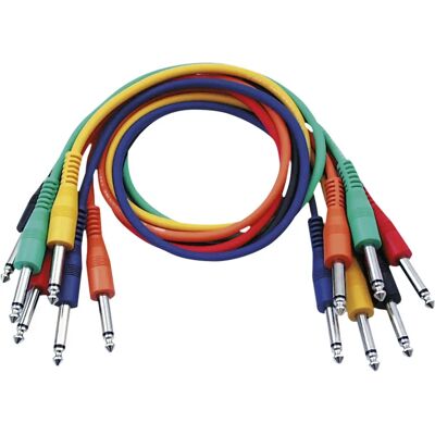 Câble de patch DAP Audio - 60cm - Mono Jack - Multicolore - Publicité Câble de patch DAP Audio - 60cm - Mono Jack - Multicolore - Publicité
