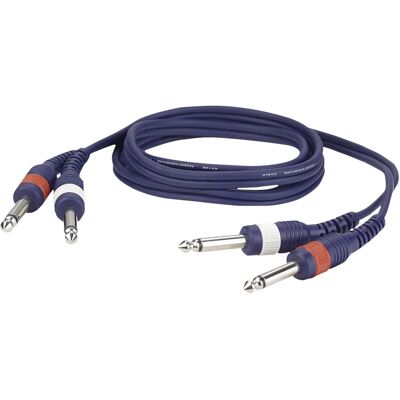 DAP Audio Stereo Kabel - 1,5m - 2x Mono Jack DAP Audio Stereo Kabel - 1,5m - 2x Mono Jack