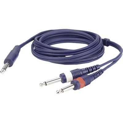 Câble adaptateur DAP Audio - 3m - Jack mono à 2 Jack mono - Publicité Câble adaptateur DAP Audio - 3m - Jack mono à 2 Jack mono - Publicité