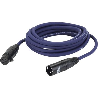 DAP Fs03 - XLR/F 3-polig naar XLR/M 3-polig, 10m - Audiokabel DAP Fs03 - XLR/F 3-polig naar XLR/M 3-polig, 10m - Audiokabel