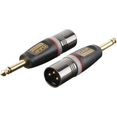 DAP Audio XGA27 - XLR/M 3P vers Jack/M mono - Adaptateur - Publicité DAP Audio XGA27 - XLR/M 3P vers Jack/M mono - Adaptateur - Publicité
