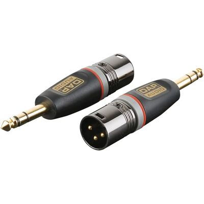 DAP XGA28 - XLR vers Jack stéréo - Adaptateur audio - Publicité DAP XGA28 - XLR vers Jack stéréo - Adaptateur audio - Publicité