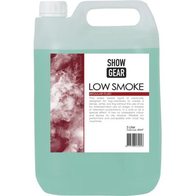 Showgear Low Smoke Fluid 5 Liter - Rauch Fluid Showgear Low Smoke Fluid 5 Liter - Rauch Fluid