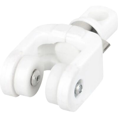 Wentex Eurotrack Runner 2-Roue - Blanc - Système de rail pour rideaux - Publicité Wentex Eurotrack Runner 2-Roue - Blanc - Système de rail pour rideaux - Publicité